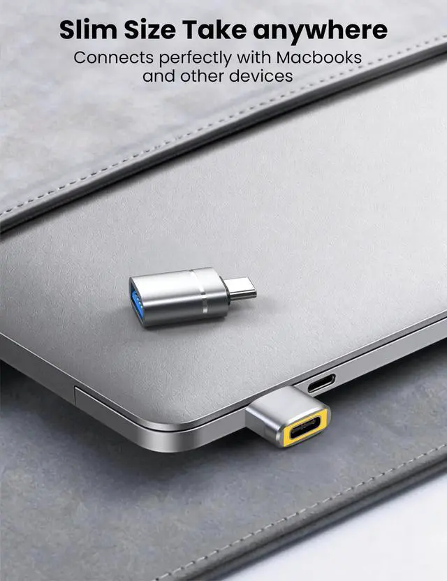 Alt view image 6 of 6 - USB to USB C Adapter & USBA to USBC Adapter Combo 10-Pack Set, USB Adapter Kit Compatible with MacBook Pro/Air,iPhone 17 16 Pro Max/15 Plus/14 13 12 Samsung Galaxy S25/S24/S23/S22