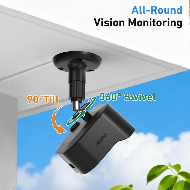 Alt view image 7 of 7 - 5 Pack Camera Mount for Blink Outdoor 4/2K+/3rd Gen,Blink Module Core Mount | 360° Adjustable Wall Mount,Flexible Angles,Weatherproof Protective Housing forBlink Outdoor Camera(Camera is Not Included)