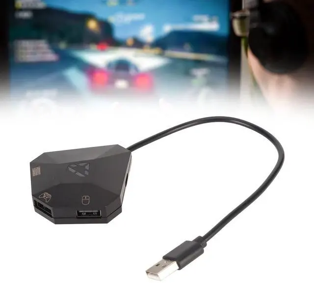 Alt view image 4 of 7 - Keyboard and Mouse Adapter, Converter with Custom Mapping and Reset Function for Gaming Consoles