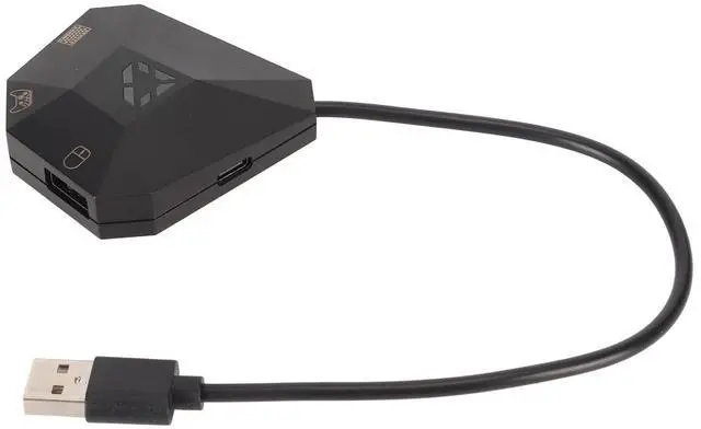 Alt view image 6 of 7 - Keyboard and Mouse Adapter, Converter with Custom Mapping and Reset Function for Gaming Consoles