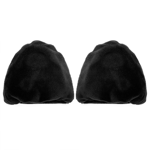 Alt view image 2 of 6 - Comfort Headphones Headband Pressure Relief Pads, Compatible with Over-Ear Headsets, Velour Headband Cushion Pad for Bald Head, Prevent Headphones Hair Dent, Easy DIY Installation