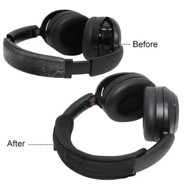 Alt view image 5 of 7 - Headphone Headband Cover for Skullcandy Sony Bose Soundcore JBL | Universal for Jabra Beats HyperX ATH JLab Nothing Sonos, for Skullcandy Crusher & Bose QuietComfort Series, with Hanging Loop