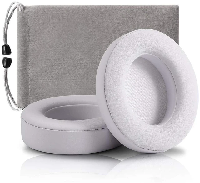 Main image of Replacement Ear Pads Cushions, Earpads Cover Compatible with Beats Studio 2 and Studio 3 Over Ear Headphones 1 Pair (White)