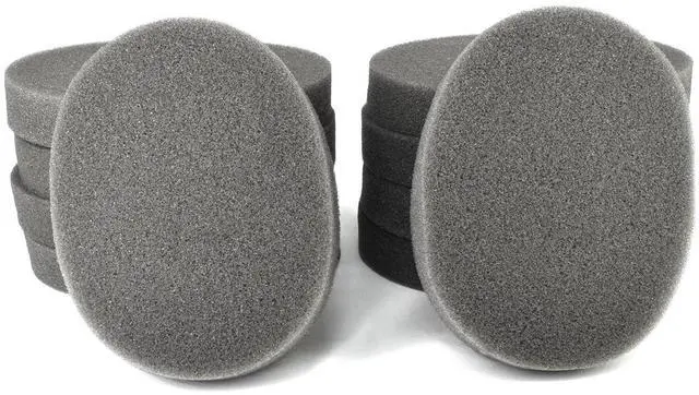 Alt view image 3 of 5 - Ear Pads Hearing Protector Replacement Ear Cushion for 3m worktunes Pads Replacement Ear Cushions (5 Pairs Solid Acoustic Foam)