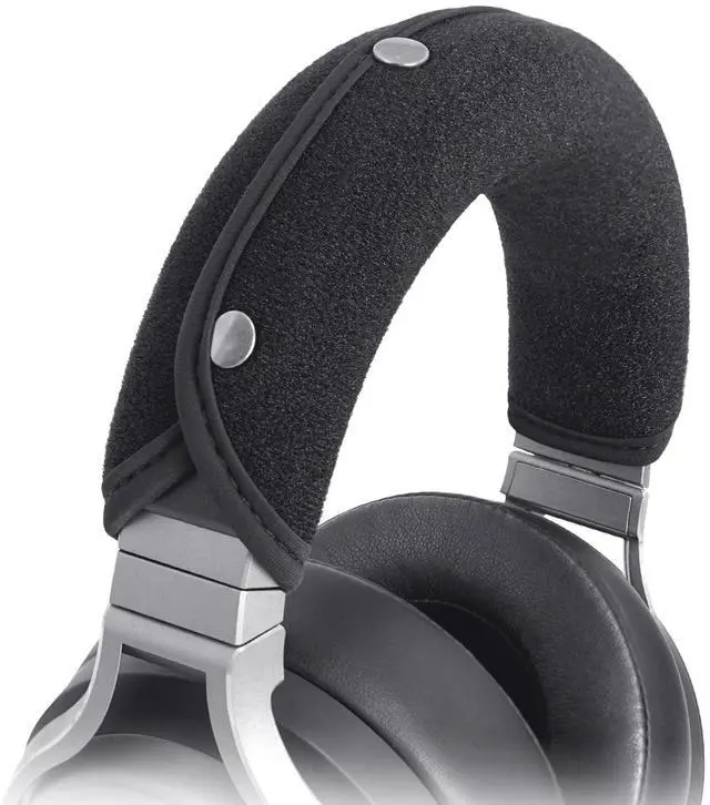 Main image of Replacement Headphone Headband Cover for Corsair Virtuoso, Audio Technica ATH M Series M50X, M50XBT, M50, M40X & More, Cushion Pad Protector Repair Part, Easy Installation No Tool Needed (Black)