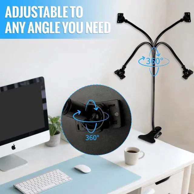 Alt view image 3 of 7 - Office Cubicle Shade,Desk Shade for Cubicle to Block Light Adjustable Desk Canopy for Privacy, Comfort and Glare Reduction, Laptop Sun Shade Accessories