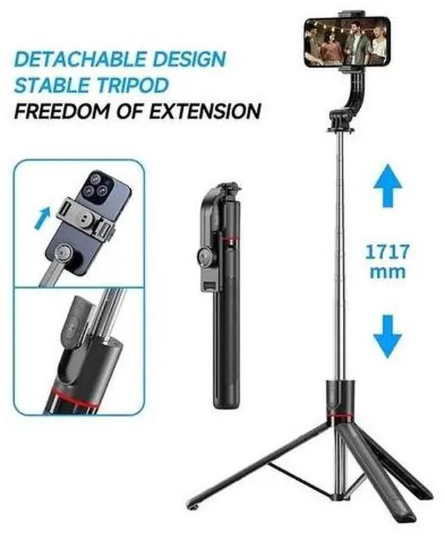 Main image of For iPhone / Android 67'' Selfie Stick Tripod Phone Holders with Wireless Remote