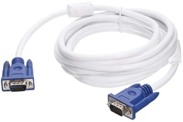 Main image of VGA to VGA Cable, 5M/16.4ft Male to Male VGA 3+4 Video Cable for Computer, Projector
