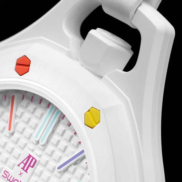 Alt view image 5 of 6 - Royal Pop Collection Compatible with AP X Swatch Royal Pop Watch Case,Royal Pop Watch Band for Men Women