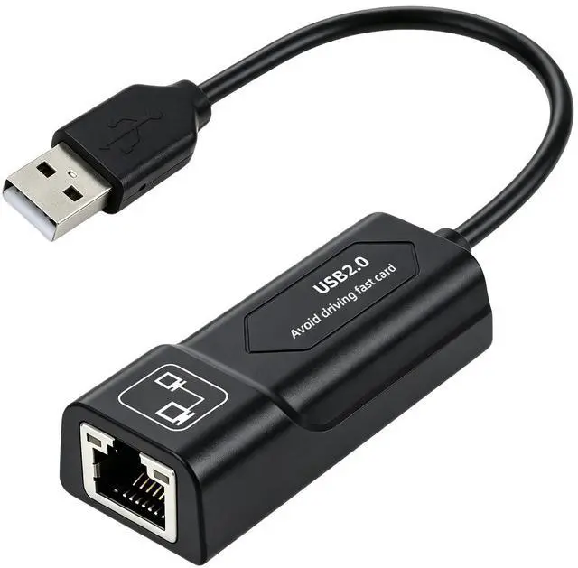 Main image of Ethernet to USB,USB to Ethernet Adapter,100Mbps to USB 2.0Network Adapter for Laptop Computer,Desktop Computer,MacBook Pro,Compatible with Windows, macOS, and Linux