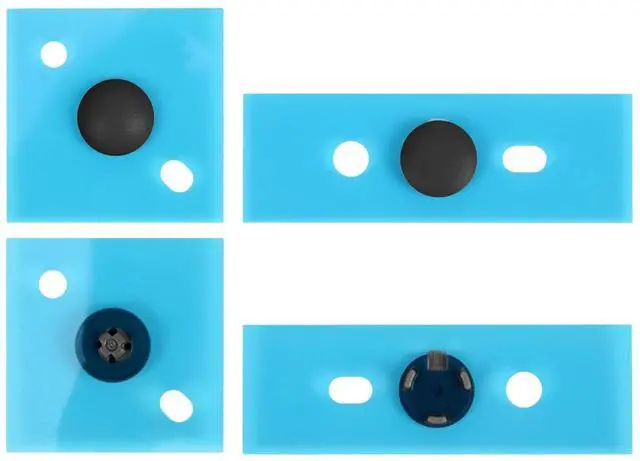 Main image of 4PC Rubber Feet Replacement for Microsoft Surface Laptop 3 4 5 6, Replacement Anti Slip Surface Laptop 6 5 4 3 Rubber Feet, Black