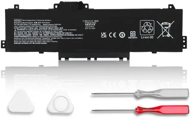 Main image of AE03XL N21969-005 Laptop Battery Replacement for HP 240G10 250G10 255G10 14-EP 15-FC Series Compatible with AE03041XL N20951-CC1 HSTNN-OB3E TPN-DB1N