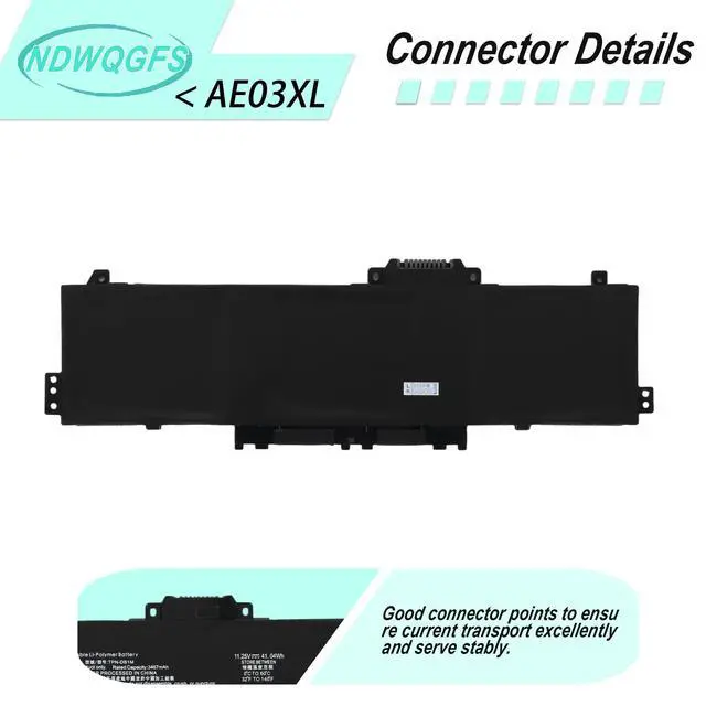 Alt view image 4 of 7 - AE03XL N21969-005 Laptop Battery Replacement for HP 240G10 250G10 255G10 14-EP 15-FC Series Compatible with AE03041XL N20951-CC1 HSTNN-OB3E TPN-DB1N