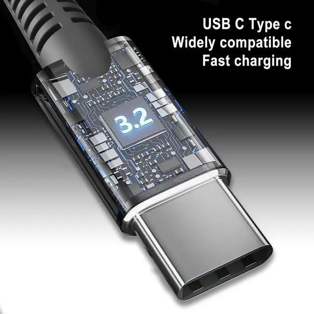 Alt view image 3 of 6 - 2025 New Slim 65W USB C Computer Laptop Charger for HP Laptop Charger USB C Replacement Envy x360/Elitebook x360/Spectre x360/Elite x2/Pavilion/Zbook/ProBook,Type C Chromebook Power Cord Adapter