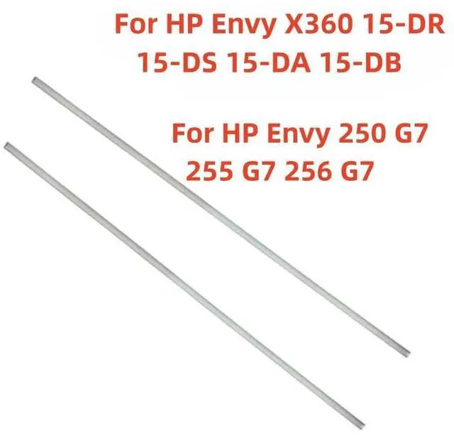 Alt view image 2 of 7 - Laptop Bottom Rubber Feet Strips Replacement for HP Envy X360 15-DS,15-DR,15M-DR, 15-DS1083CL 15-DR1075CL 15-DR1679CL 15-DS1063CL 15-DA 15-DB 250 G7 255 G7 256 G7 Convertible 15.6 Laptop Grey