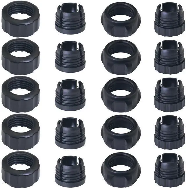 Main image of 10 Sets Ball Joint Mounting Socket 17mm/18mm Mobile Phone Holder Car Gravity Mount Accessory with Threaded Screw Fixing Nut Air Outlet Fixing Clip Nut Base Holder