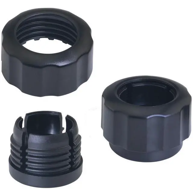 Alt view image 4 of 4 - 10 Sets Ball Joint Mounting Socket 17mm/18mm Mobile Phone Holder Car Gravity Mount Accessory with Threaded Screw Fixing Nut Air Outlet Fixing Clip Nut Base Holder