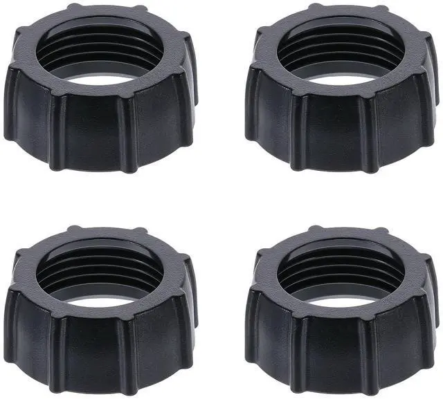 Main image of 4 PCS Car Phone Mount Replacement Parts, Tightening Nut for Replacement Car Mount Screw-On 17mm Tightening Nut Ball Fixed Adapter Head Bracket Holder Ring for DVR Camcorder Wireless Charger