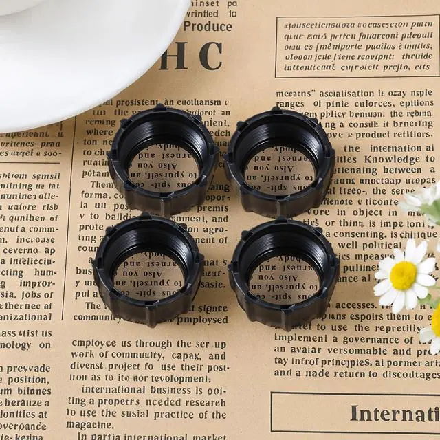 Alt view image 4 of 7 - 4 PCS Car Phone Mount Replacement Parts, Tightening Nut for Replacement Car Mount Screw-On 17mm Tightening Nut Ball Fixed Adapter Head Bracket Holder Ring for DVR Camcorder Wireless Charger