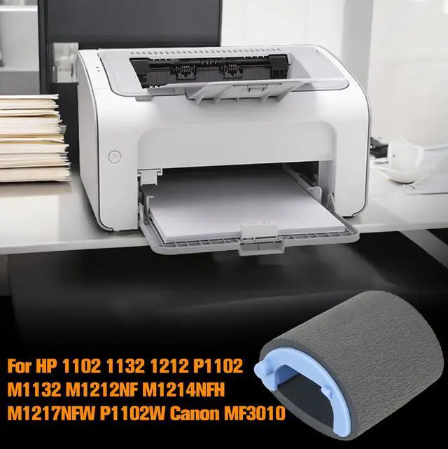 Alt view image 5 of 7 - 10pcs Paper Pickup Roller for HP 1102 1132 1212 P1102 M1132 M1212NF M1214NFH M1217NFW P1102W for Canon MF3010 Printer Replacement Part
