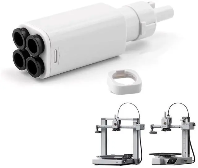 Main image of 4-in-1 PTFE Adapter Replacement for Bambu Lab A1/A1mini 3D Printer Accessories,Excellent AMS Tubing Connectors