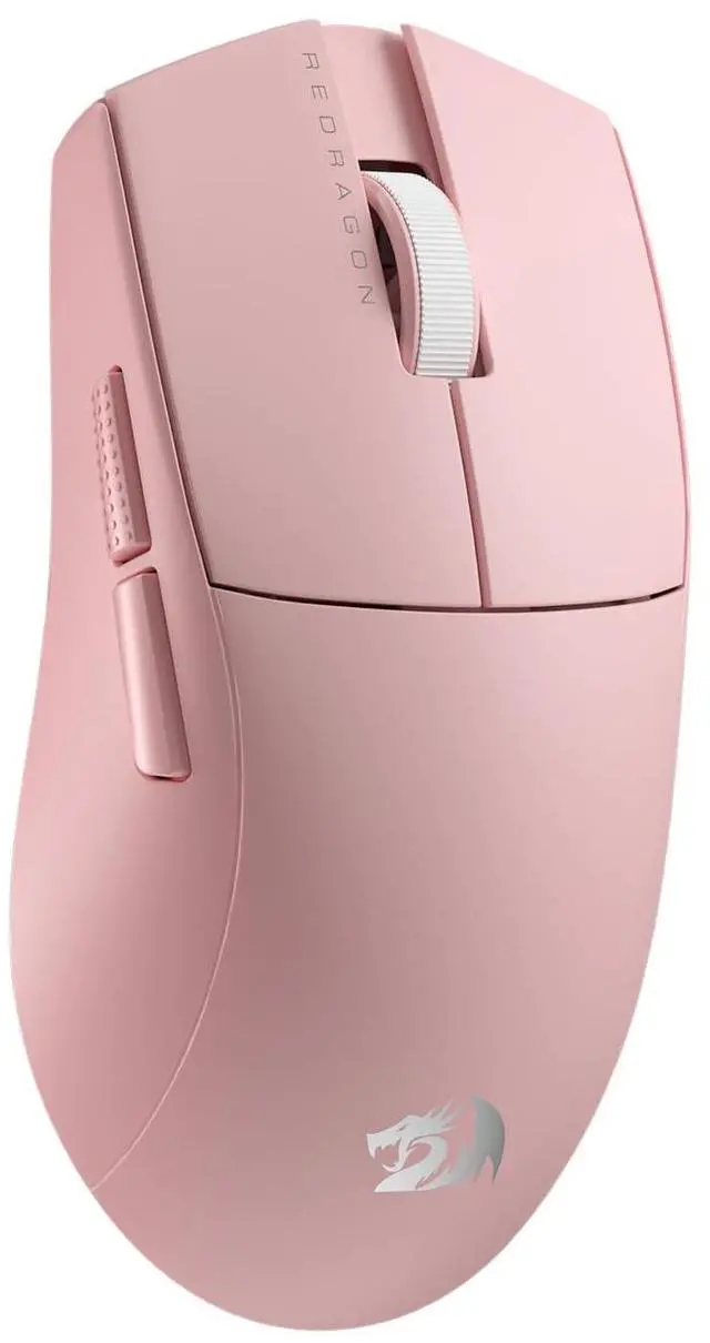 Main image of M916 PRO 3-Mode Wireless Gaming Mouse, 55G Ultra-Light 26K DPI Mouse w/Ergonomic Natural Grip Build, Full Programmable Buttons, Software Supports DIY Keybinds & DPI (1K Hz, Pink)