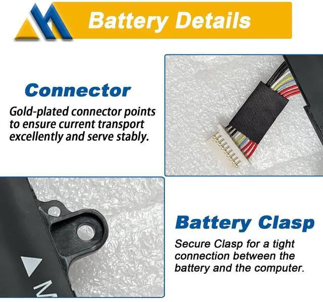 Alt view image 5 of 7 - CC03XL 53Wh Replacement Laptop Battery for HP ZBook Firefly 14 G7 G8 EliteBook 830 835 840 845 G7 G8 Probook 635 Aero G7 G8 Series HSTNN-DB9Q L77608-2C1 L77608-421 L78555-005 CC03053XL-PL 11.55V