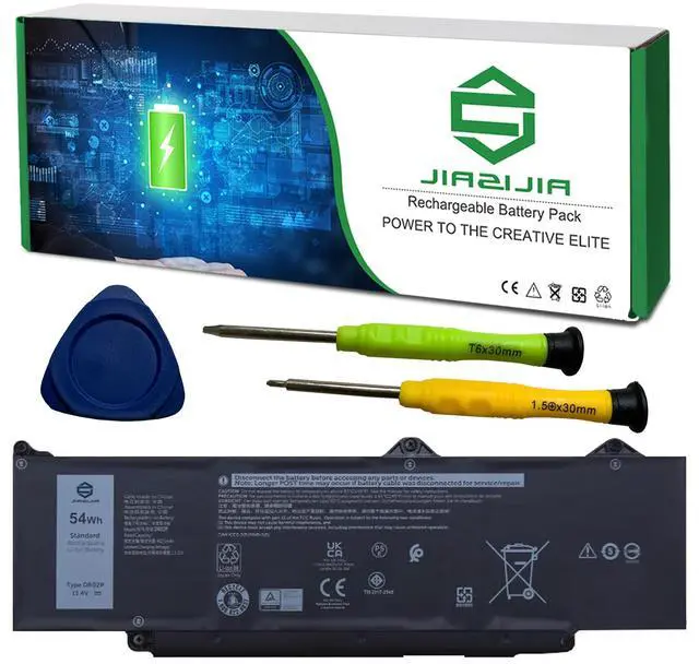 Main image of DR02P Laptop Battery Replacement for Dell Latitude 5350 5440 5450 5540 5550 7455 3340 3440 3450 3540 3550 5340 Precision 3480 3490 3580 3590 Series 02X1V9 2X1V9 RXF9T 803W6 WYJ45 11.4V 54Wh