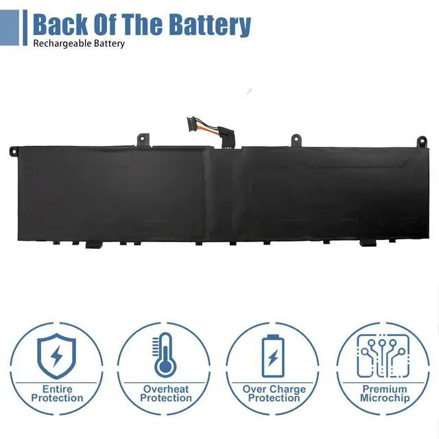 Alt view image 4 of 7 - L17C4P72 Laptop Battery,15.36V 80Wh 5235mAh Compatible with Lenovo ThinkPad X1 Extreme 1st Gen/2nd Gen ThinkPad P1 1st Gen/2nd Gen Series L17M4P72 01AY968 01AY969 L18M4P71 01YU911 5B10V98091
