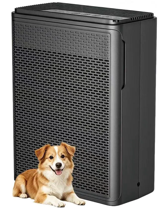 Main image of Air Purifiers for Home Pets Covers Up to 1500 Sq Ft,H13 Hepa Filter with Washable Pre-Filter,Pet Hair Dander Smoke Air Cleaner,22 dB Quiet Sleep for Living Room Bedroom Kitchen,P280 (Black)