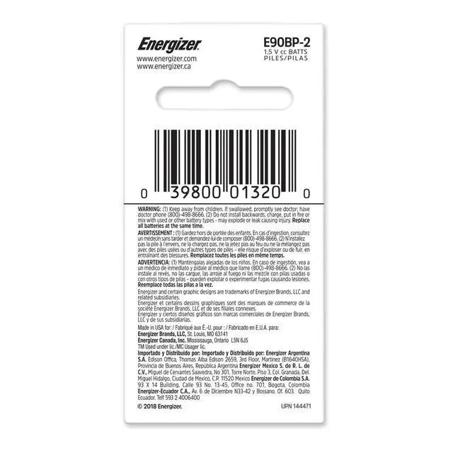 Alt view image 4 of 5 - Energizer Battery ALKALNE 1.5V E90