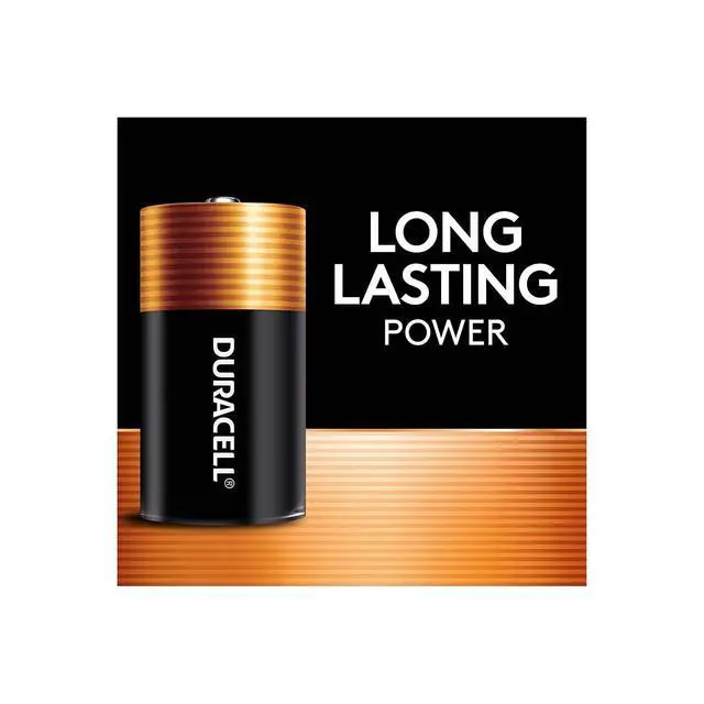 Alt view image 2 of 6 - Coppertop C Batteries, 4 Count (Pack of 1), C Battery with Long-lasting Power, All-Purpose Alkaline Battery for Household and Office Devices