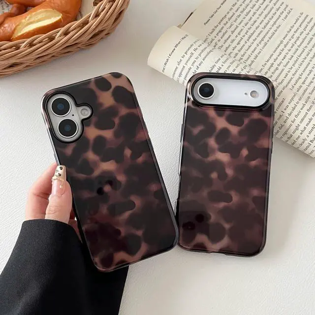 Alt view image 6 of 7 - Longlayss Compatible with iPhone 16 Plus Case Tortoise Shell Phone Case