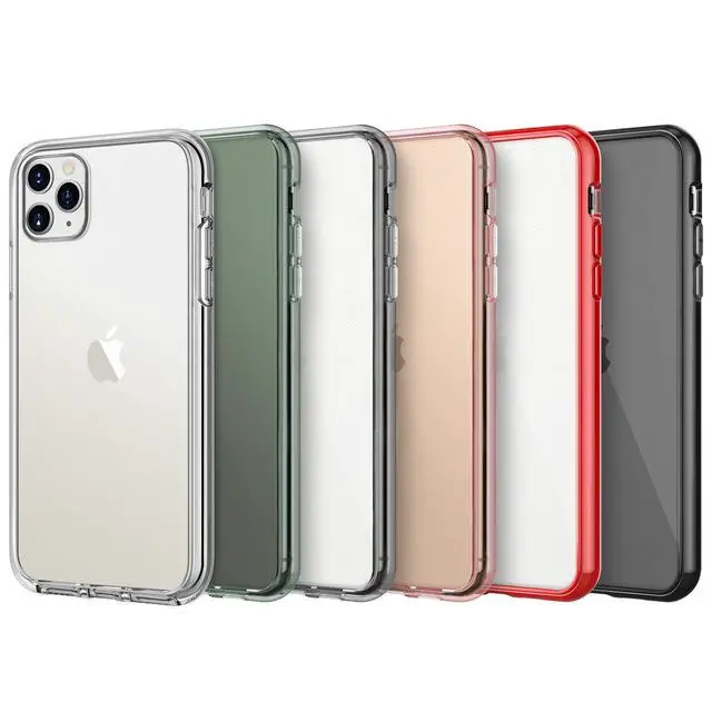 Alt view image 3 of 6 - JETech Case for iPhone 11 Pro 5.8-Inch, Non-Yellowing Shockproof Phone Bumper Cover, Anti-Scratch Clear Back (Clear)