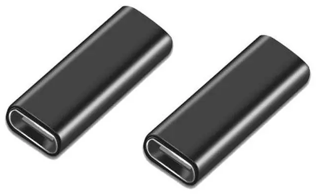Main image of USB C Female to Female Coupler, 2Pack USB 3.1 Type C Adapter Extension Connector for Connecting 2 USB-C Cables, Compatible Supports Fast Charging Data Transfer