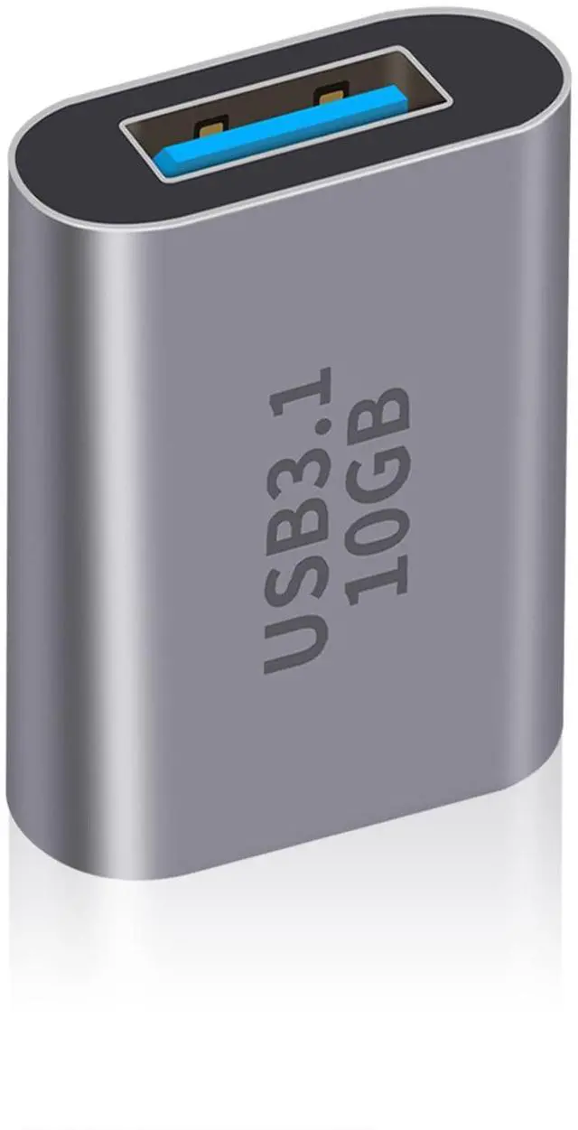 Main image of Duttek USB C Female to USB Female Adapter 3.1 Gen2, 10Gbps Bi-Directional Type C to Type A OTG Adapter Support Data Sync and Charging for Laptop, PC, iPhone, MacBook Pro, Laptop
