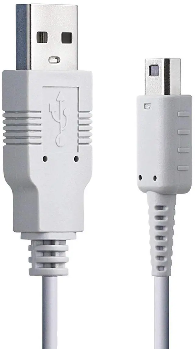 Main image of SUNMON USB Charger Cable for Wii U Gamepad Remote Controller Back-up USB Charger Power Cable Cord Replacement - White