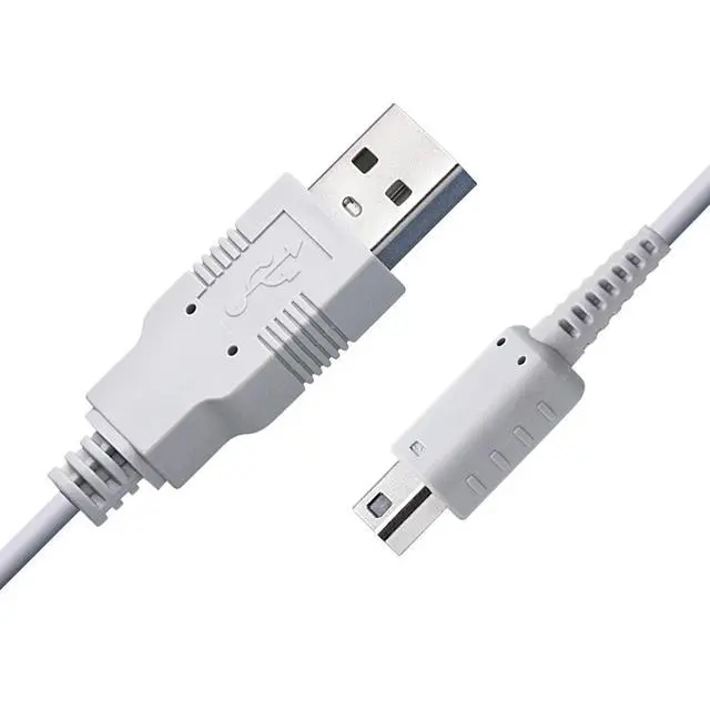 Alt view image 3 of 6 - SUNMON USB Charger Cable for Wii U Gamepad Remote Controller Back-up USB Charger Power Cable Cord Replacement - White