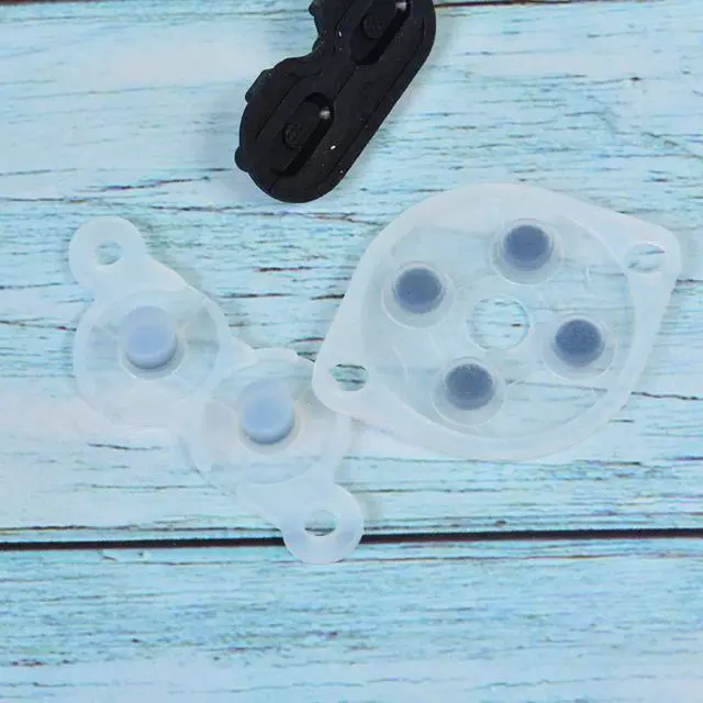 Alt view image 4 of 6 - Comimark 2Set Silicon Rubber Button Replacement for NES Conductive Pads Controller Gamepad
