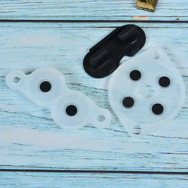 Alt view image 3 of 6 - Comimark 2Set Silicon Rubber Button Replacement for NES Conductive Pads Controller Gamepad