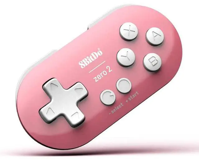 Main image of 8Bitdo Zero 2 Mini Bluetooth Gamepad (Pink)