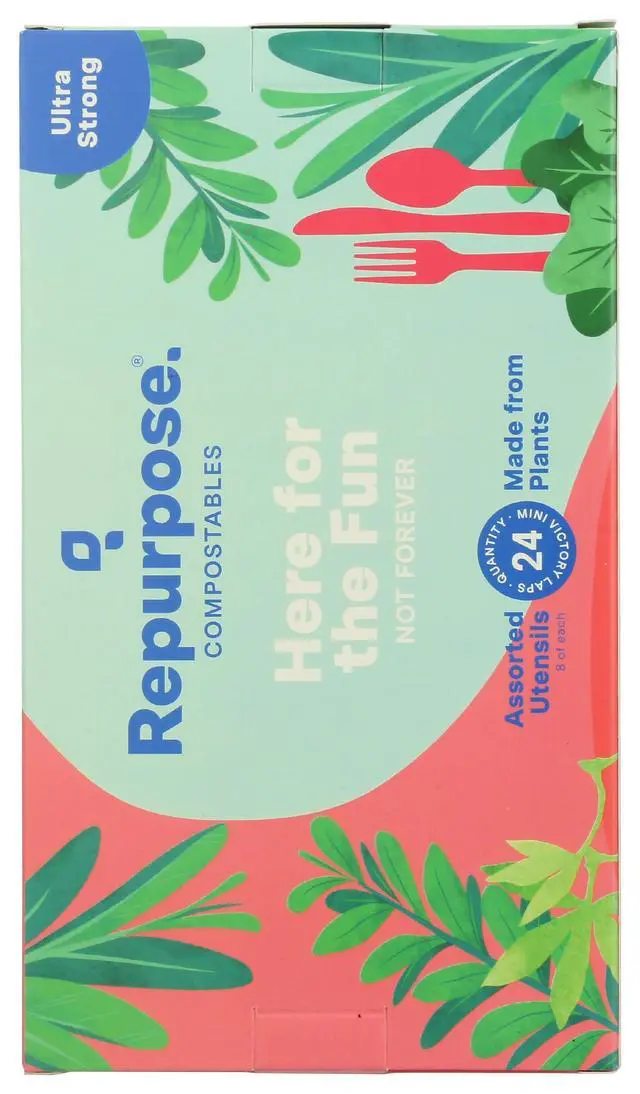 Alt view image 2 of 7 - Repurpose, Utenstils Repurpose Combo Set, 24 Count