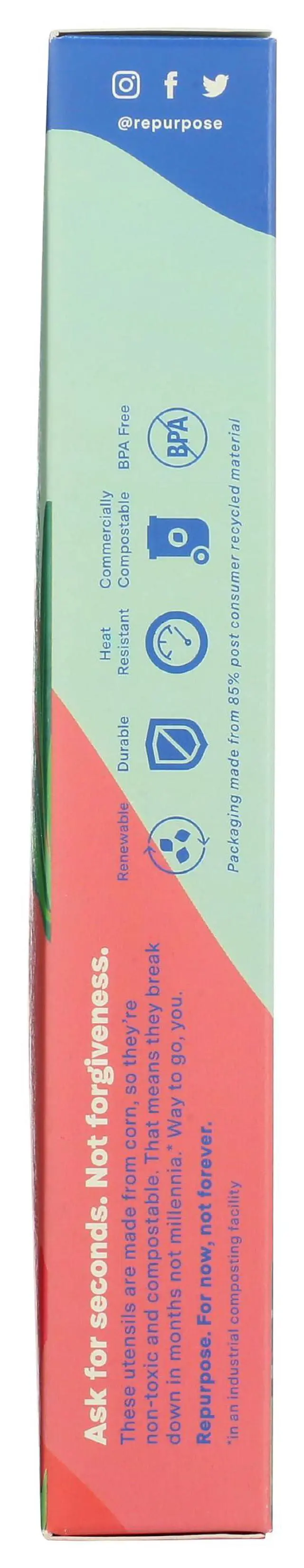 Alt view image 7 of 7 - Repurpose, Utenstils Repurpose Combo Set, 24 Count