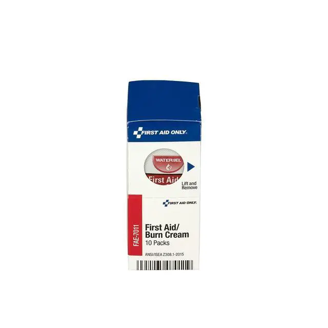 Alt view image 3 of 4 - First Aid Only FAE-7011 SmartCompliance Refill Burn Cream Packets, 10 Count