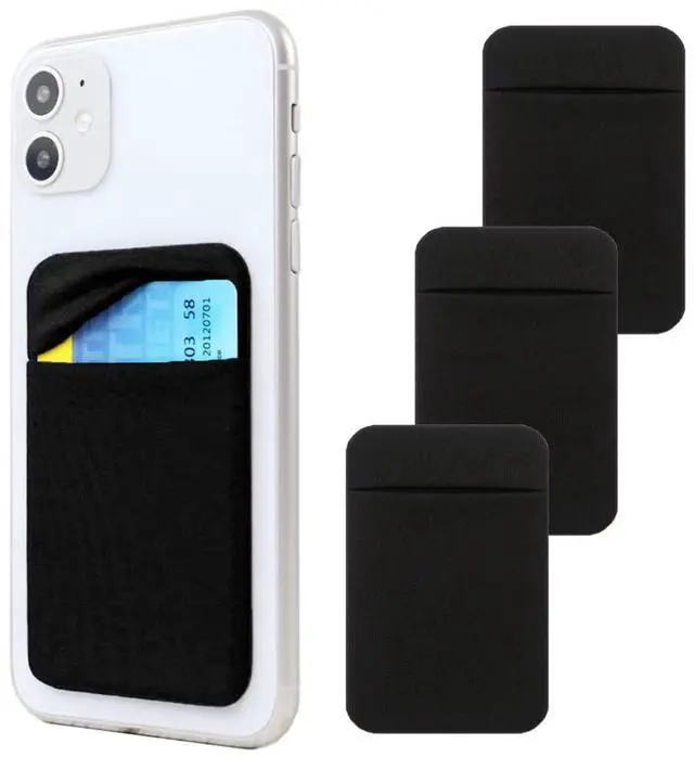 Main image of Fulgamo Phone Wallet Stick on,Card Holder for Phone Case,Phone Card Holder