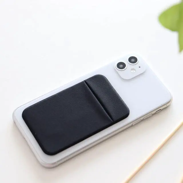 Alt view image 6 of 7 - Fulgamo Phone Wallet Stick on,Card Holder for Phone Case,Phone Card Holder