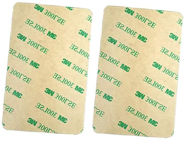 Main image of M-Plateau sticky wallet for back of phone Slim Adhesive (Clear)