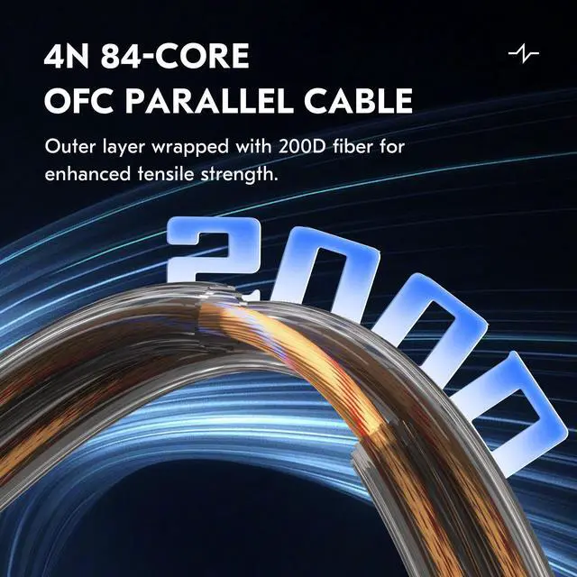 Alt view image 4 of 7 - KZ ZS10 Pro IEM Cable, Type-C USB C Earbuds Cable, CCZ C02 OFC in Ear Monitor Headphones Cords for ZS12 PRO X, ZSN PRO X, EDX PRO, ZAR, ZA12, Castor, ZAS, PRX, CCA CRA (QDC-Pins with Mic, Brown, 1.2m)