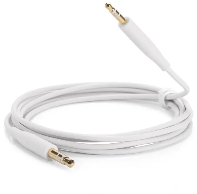 Main image of Cypher.V Replacement Aux Cable Cord Wire, 3.5mm to 2.5mm for Bose NC700 QuietComfort QC25 QC35 QC35II QC45 Headphones (No Mic) (White)
