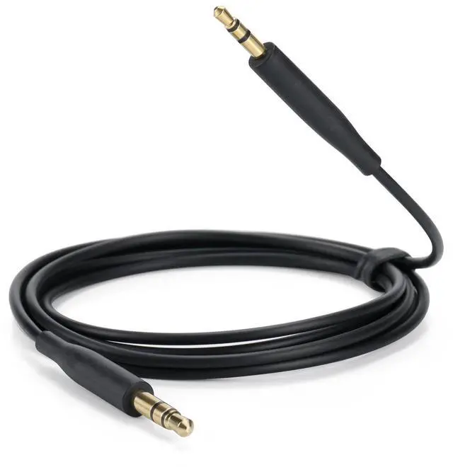 Main image of Cypher.V Replacement Aux Cable Cord Wire, 3.5mm to 2.5mm for Bose NC700 QuietComfort QC25 QC35 QC35II QC45 Headphones (No Mic) (Black)
